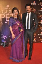 Anil Kapoor, Tisca Chopra at Colors Golden Petal Awards 2013 in BKC, Mumbai on 14th Dec 2013